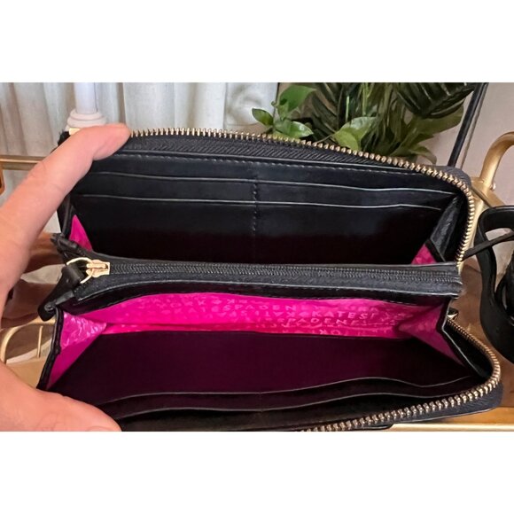 Authentic Kate Spade Black Handbag and Wallet Set - Picture 10 of 12